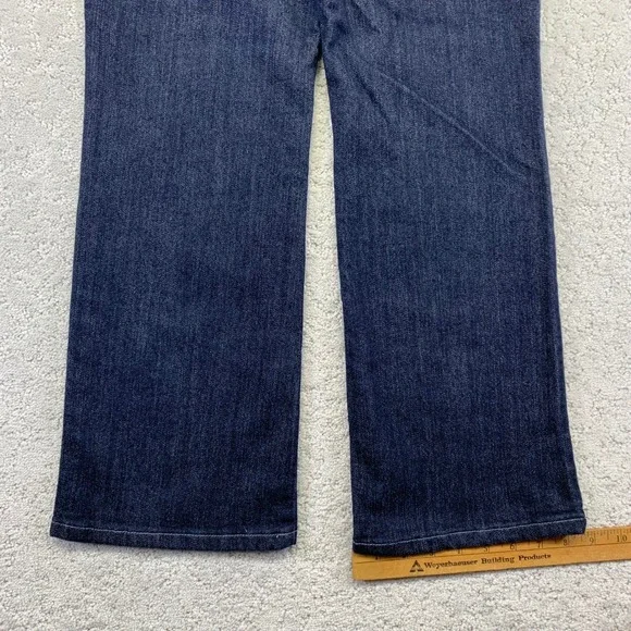 Salt Works NYCE Jeans‎ Womens 4P Med Rise Bootcut Dark Wash Denim 27x27 Actual - Picture 13 of 14